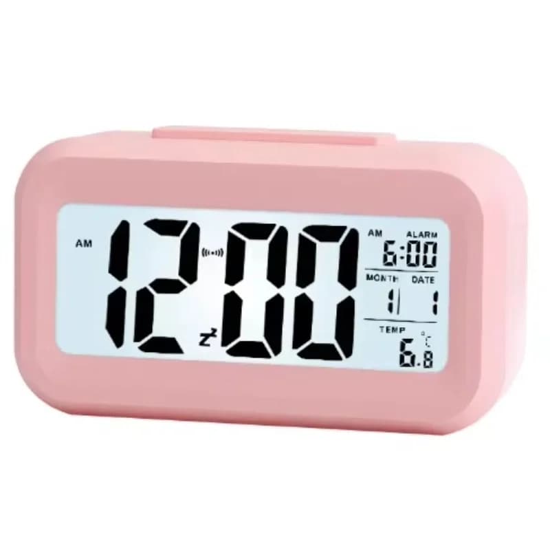 LED Digital Alarm Clock Backlight Snooze Calendar Desktop Table Electronic — image 12
