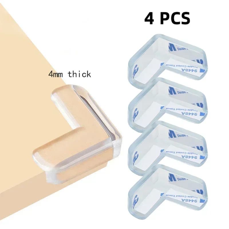 Baby Safety Table Edge Guard Furniture Corner Protector Strip New Transparent UK — image 16