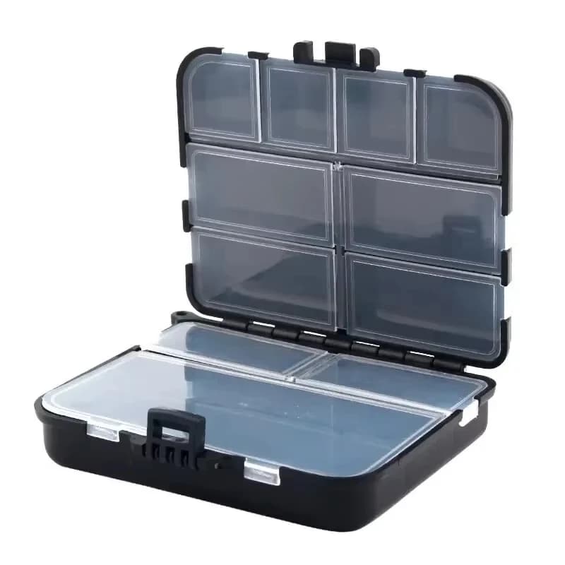 Fishing Storage Box Hook Parts Tackle Accessories with Hand Rope New Lead Head U — image 3