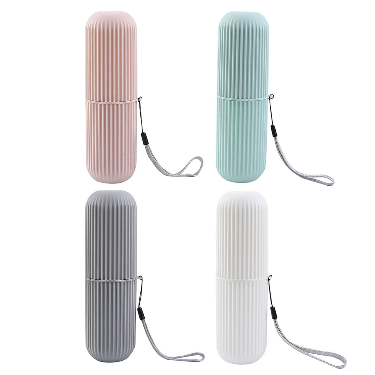 Portable Toothbrush Toothpaste Holder Case Travel Camping Storage Box — image 15