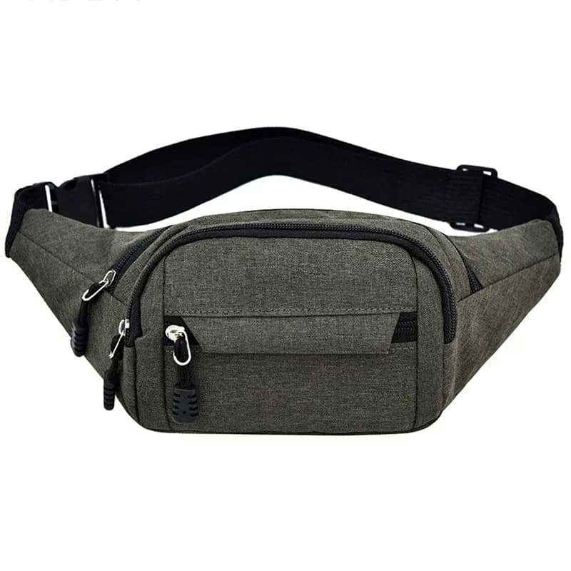 Waist Bag for Men Women Large Capacity Belt Bag Anti Splash New 2024 Mobile Wear — image 12