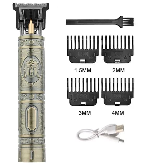 Professional Hair Clipper Barber Rechargeable Trimmer Machine Carving Metal — image 8