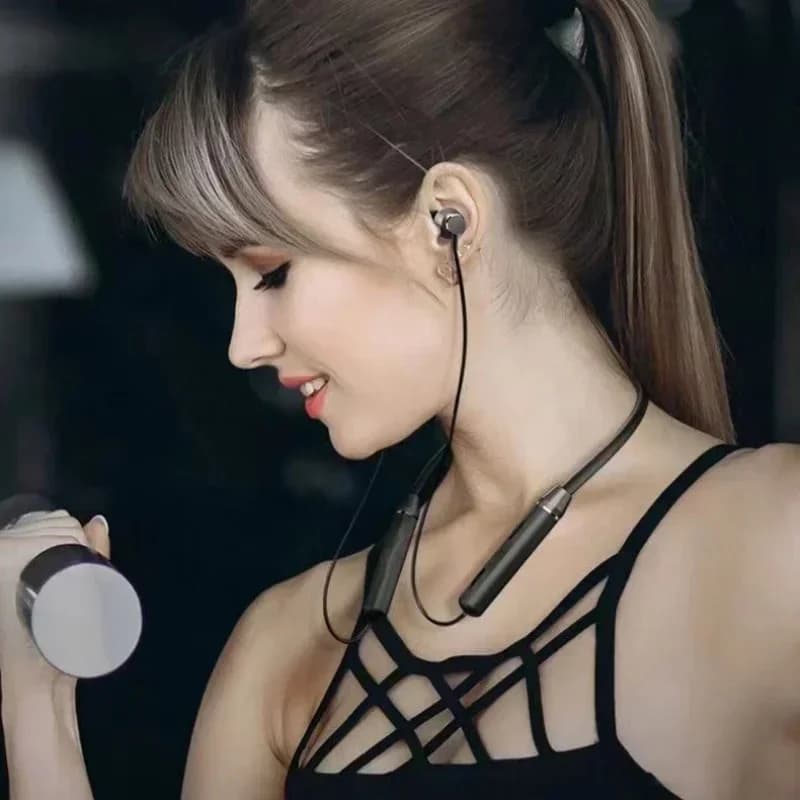 Wireless Bluetooth 5.0 Stereo Earbuds Waterproof Sport Neckband Surround Sound — image 4