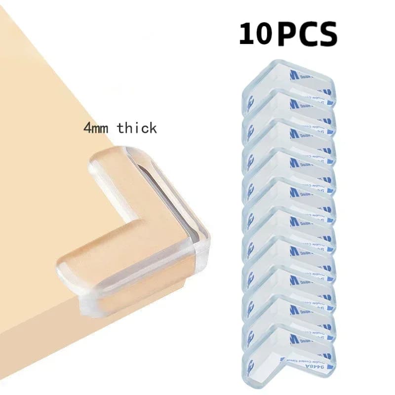 Baby Safety Table Edge Guard Furniture Corner Protector Strip New Transparent UK — image 9
