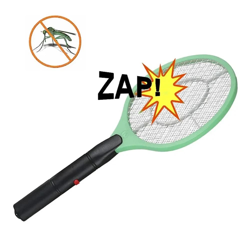Electric Fly Insect Bug Zapper Handheld Racket Mosquito Killer Bat Swatter — image 4