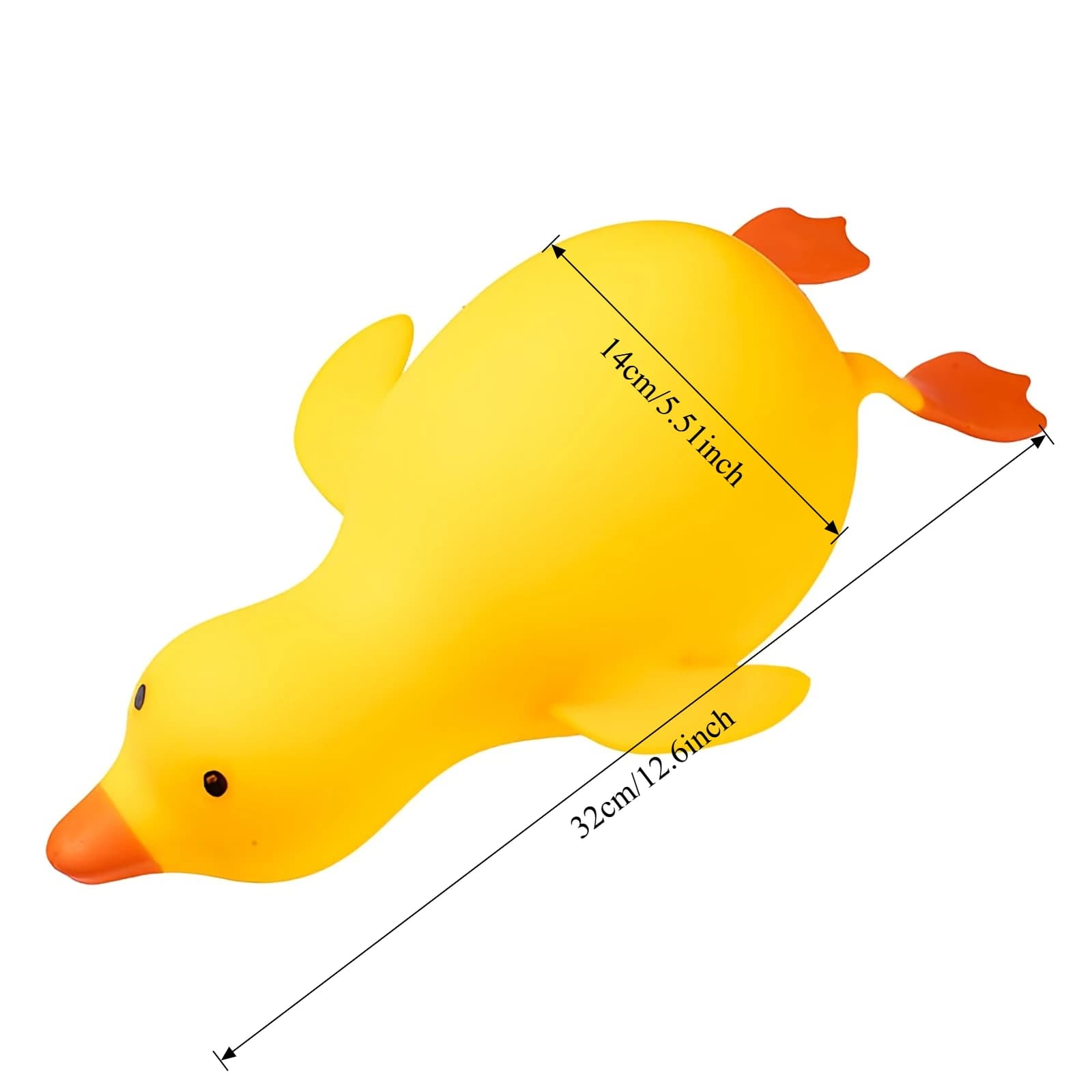 Squishy Anti-Stress Duck Fidget Toy Cute Goose Animal Squeeze Vent Toys — image 11