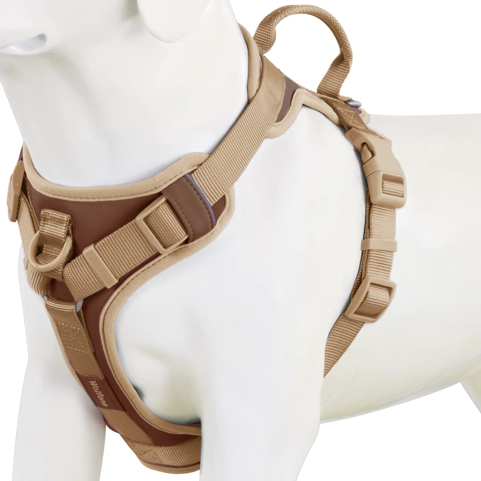 Dog Harness No Pull Adjustable Chest Strap Large Small S M L XL Chocolate UK — image 13