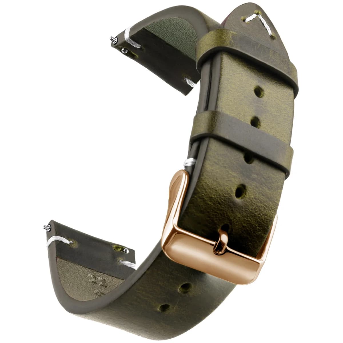 Genuine Leather Watch Band Quick Release 18-24mm Strap 18mm 19mm 20mm UK — image 17