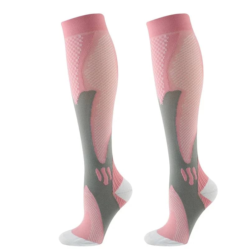 Compression Socks 20-30mmHg Sports Running Football Hiking UK — image 13