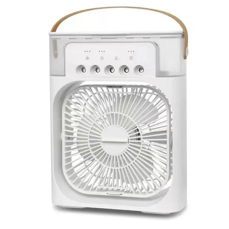 Portable Air Conditioner Fan Cooler Humidifier LED Light Spray Modes UK — image 7