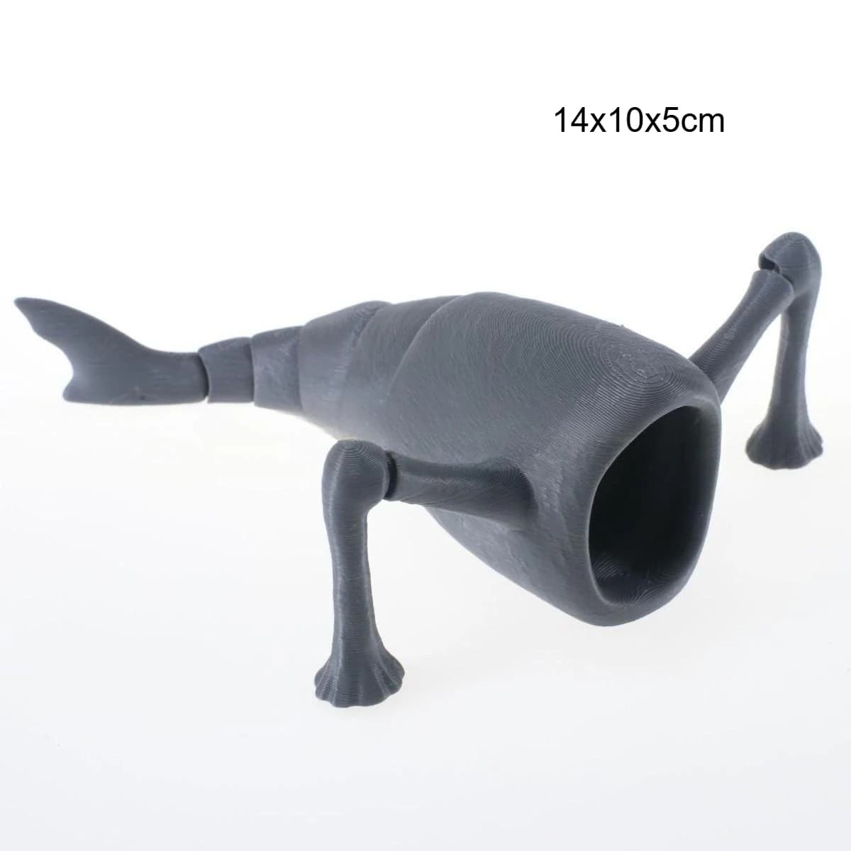 3D Printed Deep Sea Monster Action Figure 4 Pcs Model Set — image 8