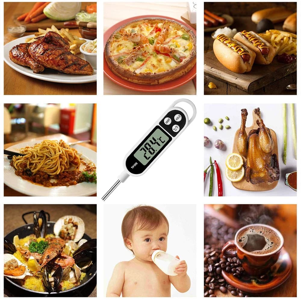 Digital Meat Thermometer Probe Kitchen Food Cooking BBQ Oven TP300 — image 5