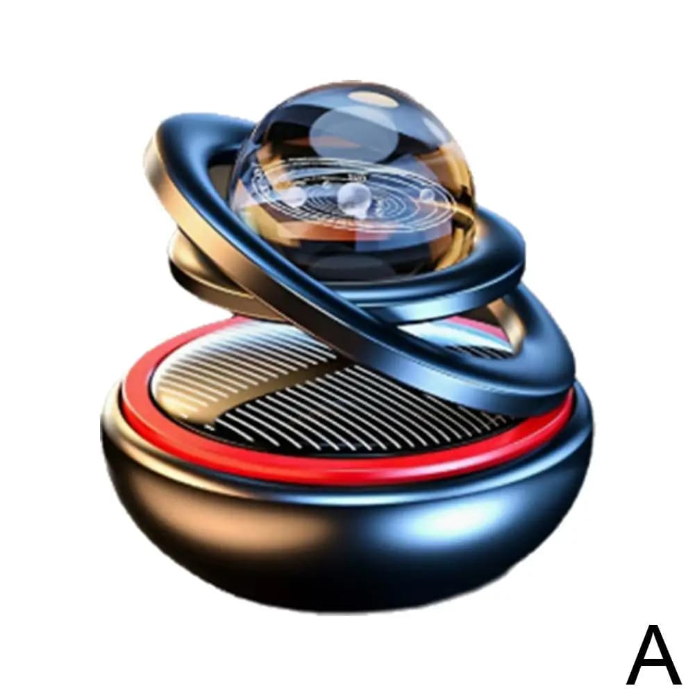 Solar Car Air Freshener Rotating Aromatherapy Diffuser Interior UK — image 11