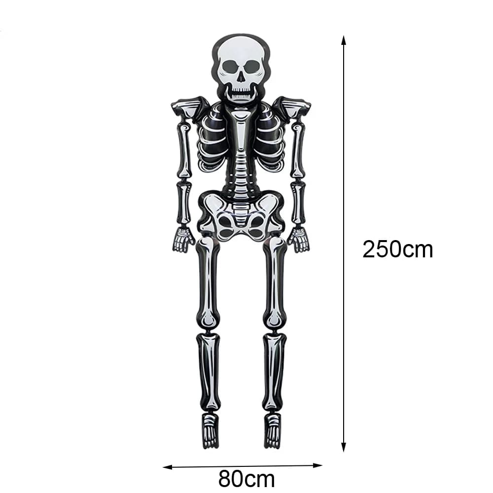 Halloween Foil Balloons Skeleton Pumpkin Ghost Skull Large Party Decorations UK — image 11