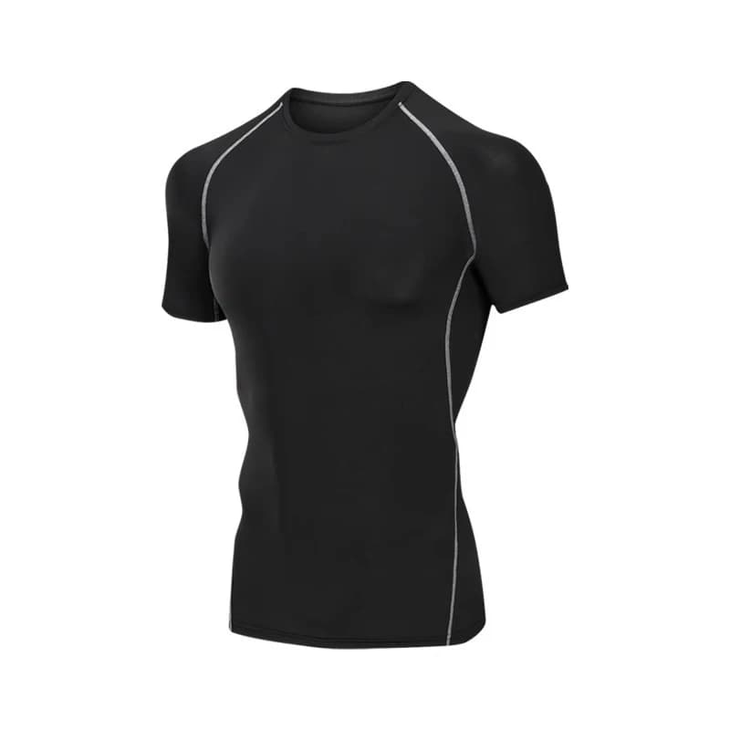 Men's Quick Drying Sports Vest Tight Fitting Breathable Running Gym New Shoulder — image 14