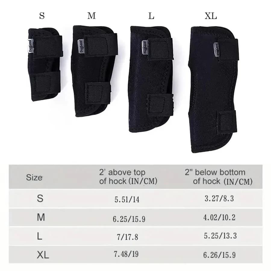 Dog Short Tube Joint Support Belt Post-Surgery Recovery Anti-Licking Leg Protector — image 5