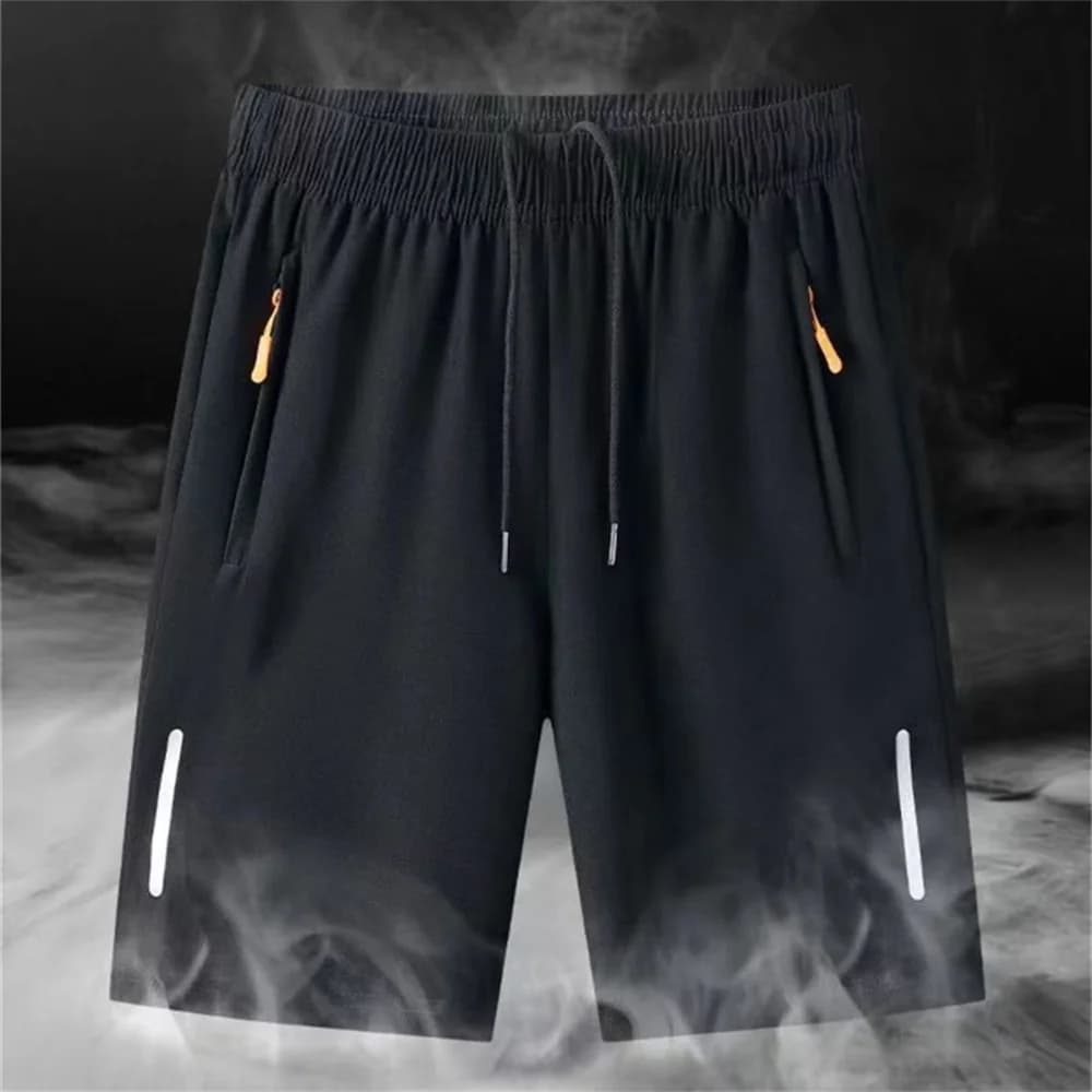 Men's Summer Ultra-Thin Ice Silk Beach Shorts Quick Dry Gym Sports Casual — image 2