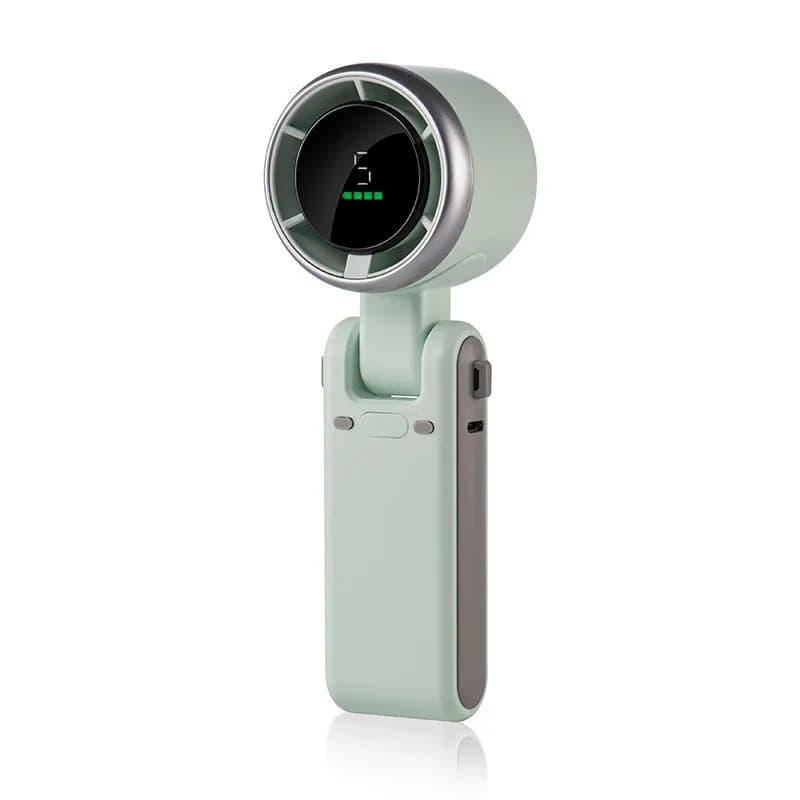 Foldable Mini Desk Fan 5 Speed Rechargeable Ultra Quiet Brushless Motor — image 9