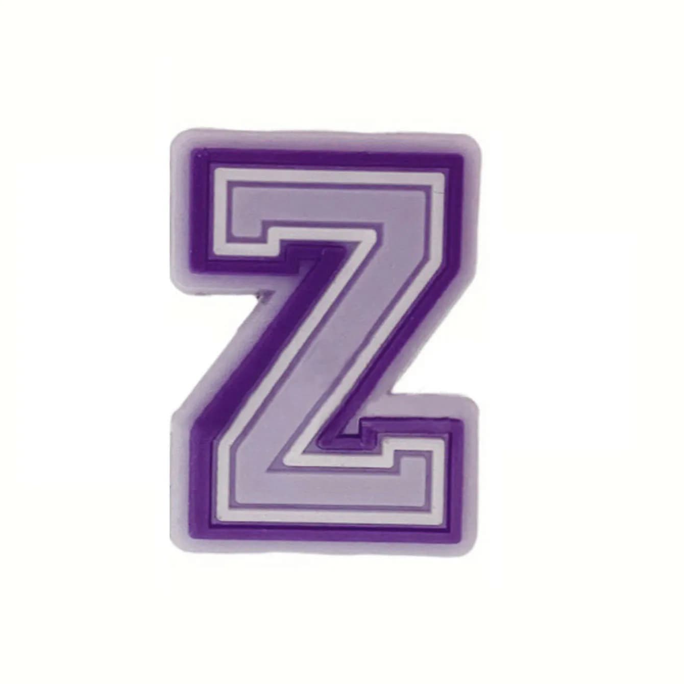 Purple Alphabet Letter Pins Shoe Charms for Crocs Clogs Slides DIY Bubble — image 19