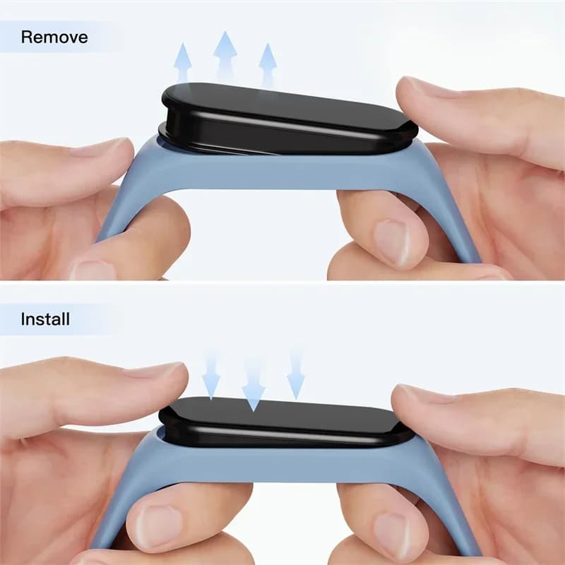 Silicone Replacement Watch Strap Smart Band Wristband Sports Fits Models 7 6 5 4 3 — image 5