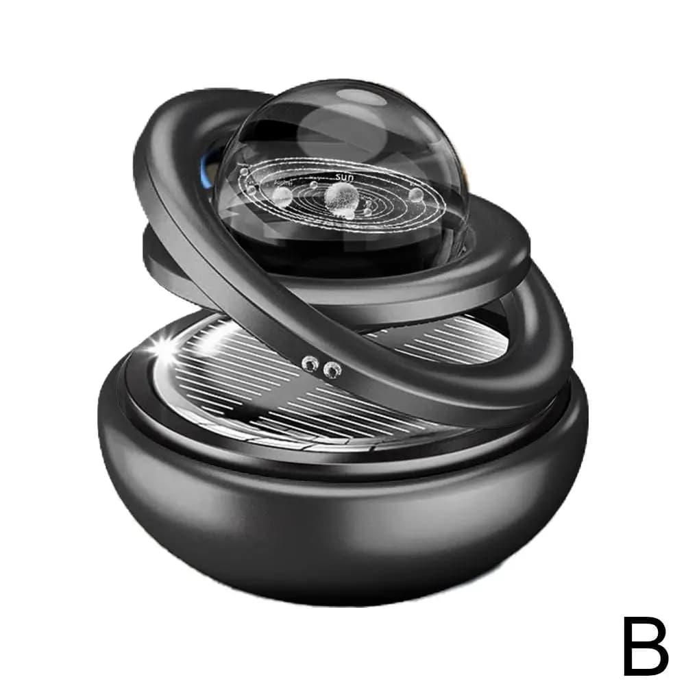 Solar Car Air Freshener Rotating Aromatherapy Diffuser Interior UK — image 10