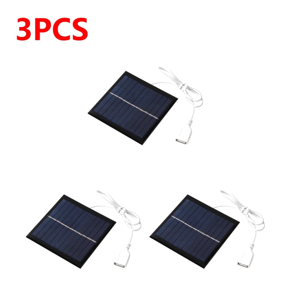 Solar Panel 5.5V 1W 180mA USB Mini DIY Solar System Battery Charger New 10PCS UK — image 7
