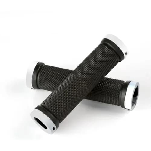 Mountain Bike Grips Lock On Rubber Soft Non-slip Waterproof New 2PCS Bicycle MTB — image 7