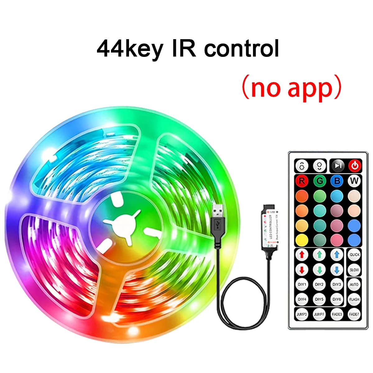RGB LED Strip Lights 5m 10m 20m 30m APP Control Flexible Room Lighting — image 9