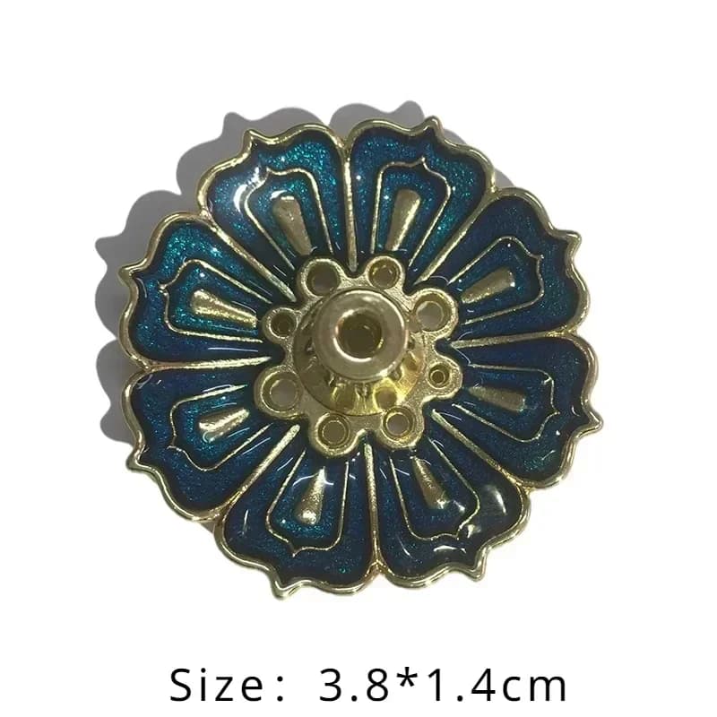 Incense Holder Stick Burner Alloy Lotus 3 Level Ash Catcher New for Sticks and U — image 6