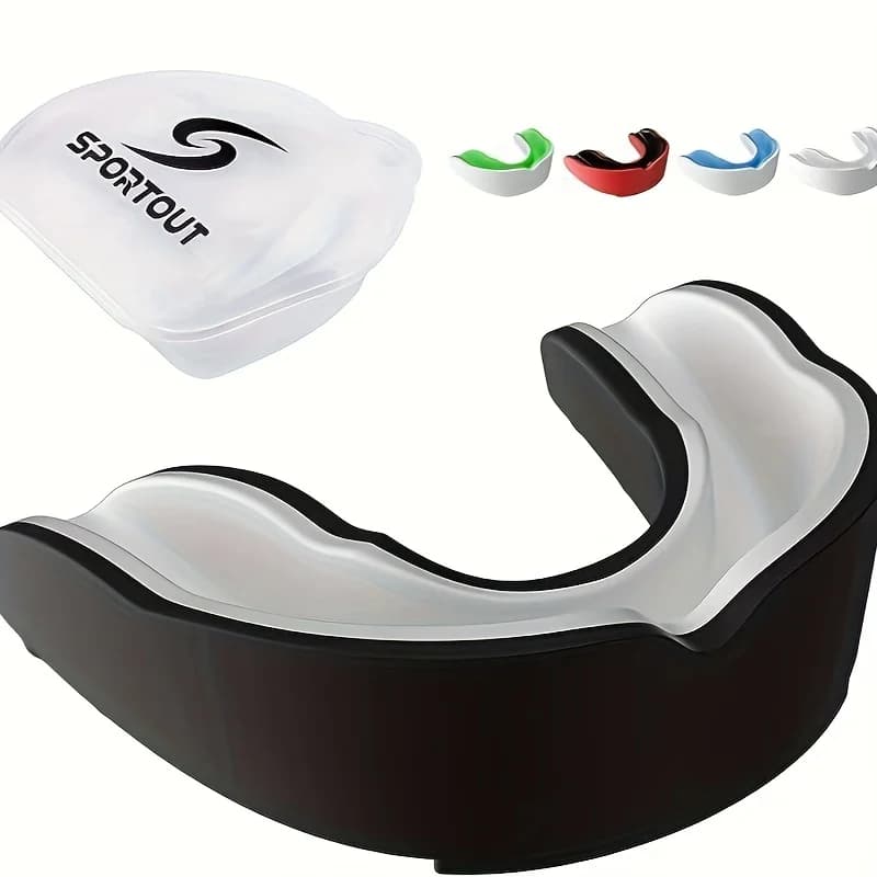 Sports Mouthguard Large Size 2 Adult Football Basketball Hockey Boxing Size2 for — image 6