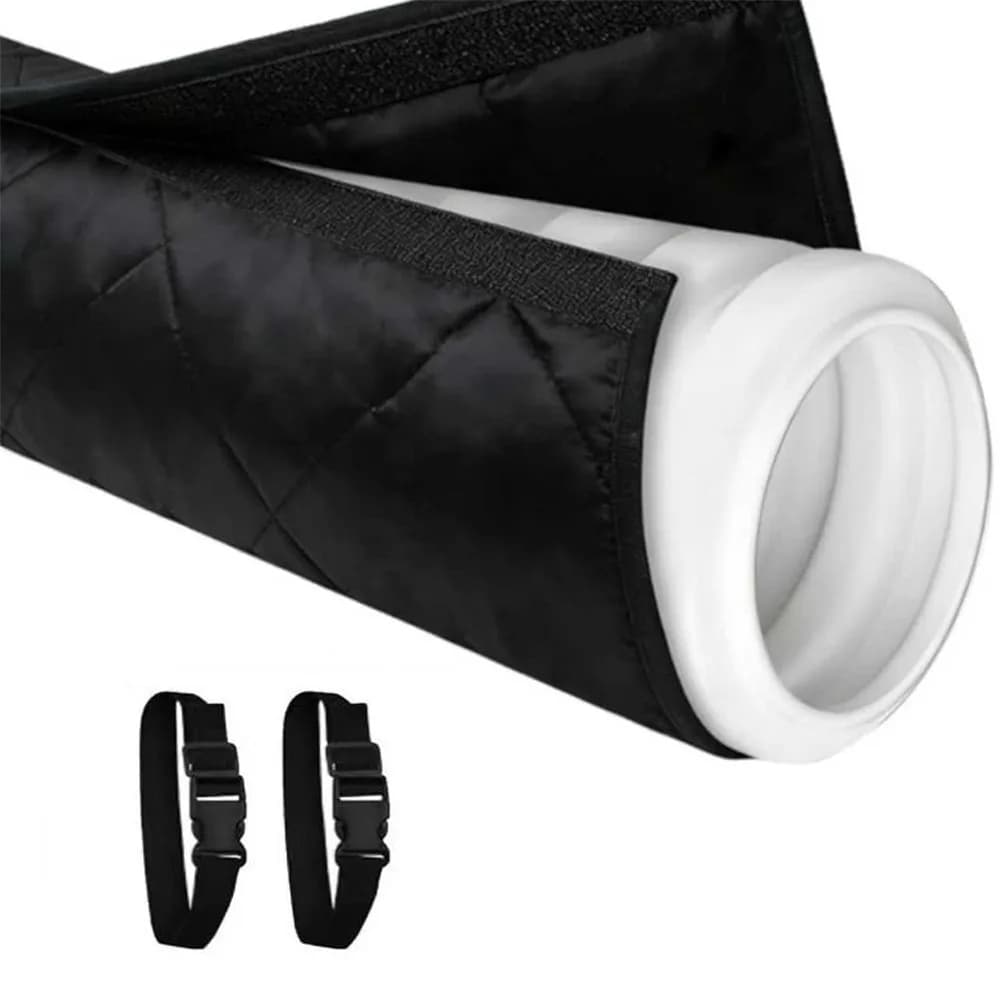Air Conditioner Hose Cover Waterproof Insulation Heat Protection Adjustable — image 8