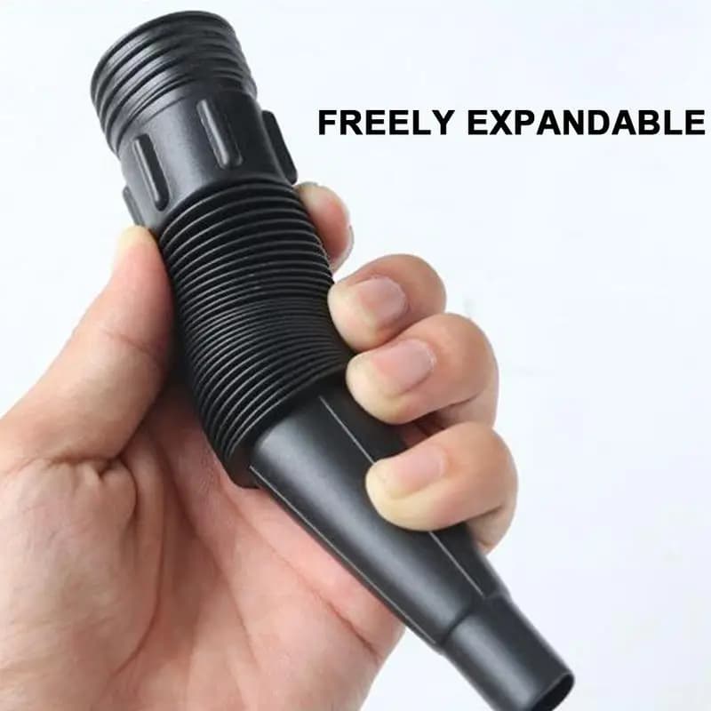 Oil Funnel Flexible Large Wide Mouth Automotive Motorcycle Engine Tool New with — image 2