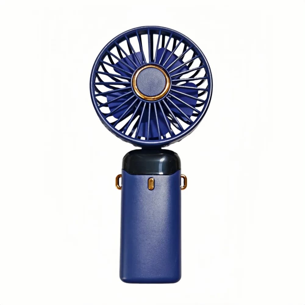 Handheld USB Mini Fan Rechargeable Foldable Portable Fan with Digital Display — image 10