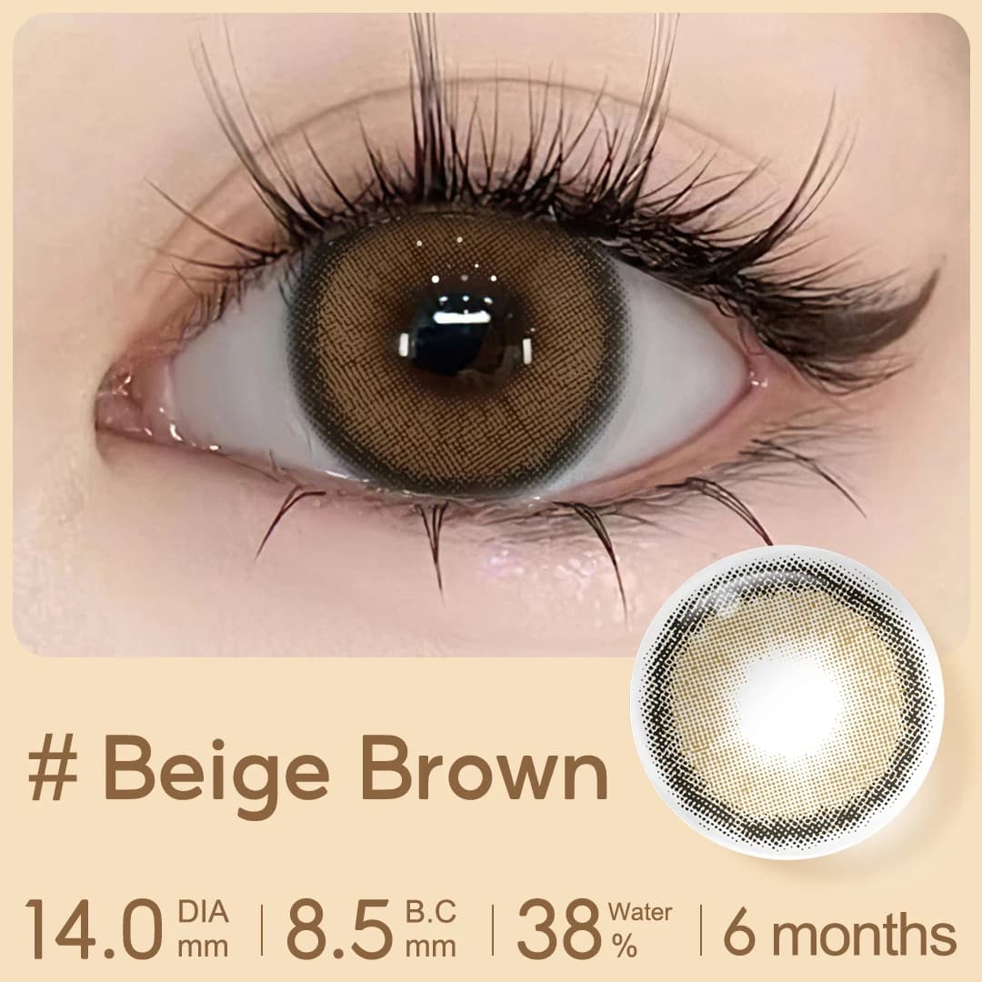 Coloured Contact Lenses Beauty Cosmetic Eye Lenses 6 Months — image 14
