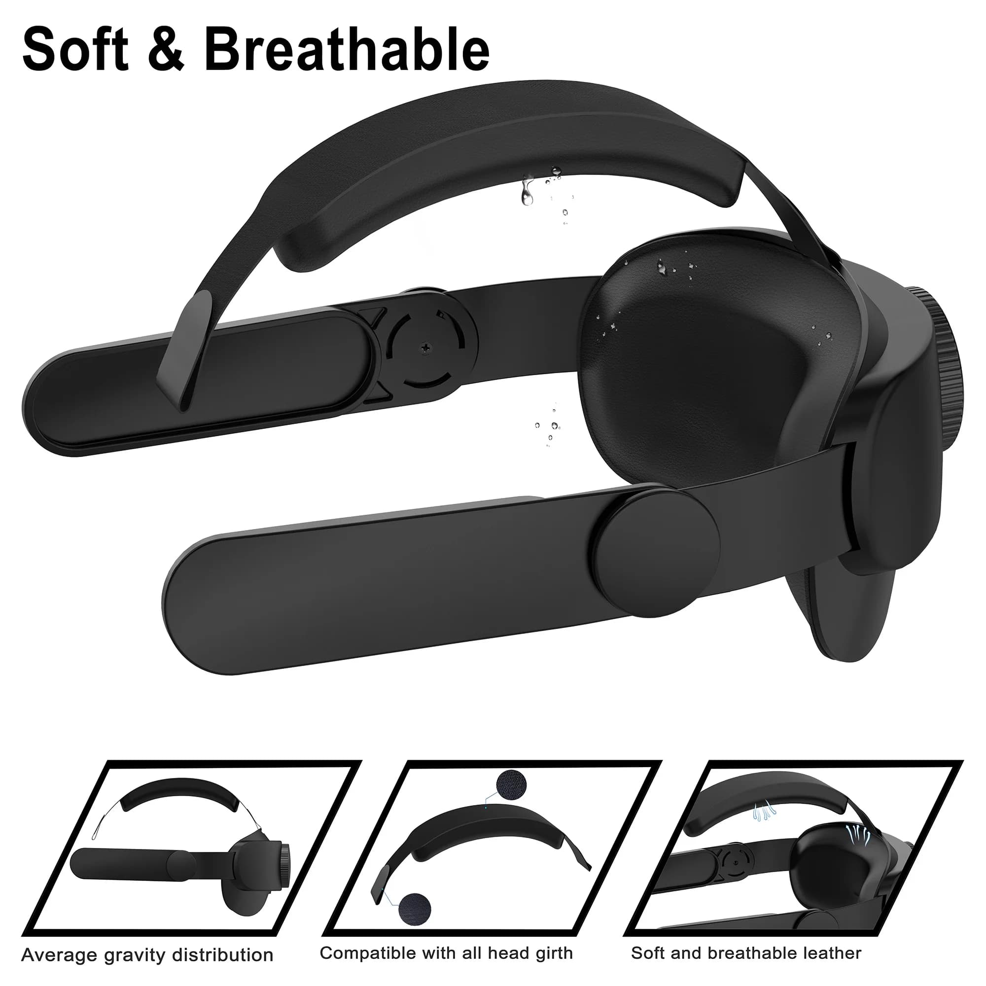 Elite Strap Adjustable Head Strap For Meta Quest 2 Oculus New HUNDAI Design New — image 7