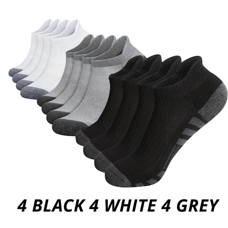 Men's Gym Socks 6/12 Pairs High Quality Soft Ground-Gripping New Outdoor Large U — image 11