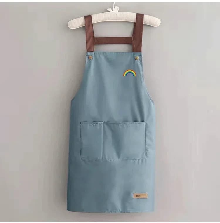Waterproof Antifouling Work Apron Large Pocket for Restaurant Chef & Hotel — image 3