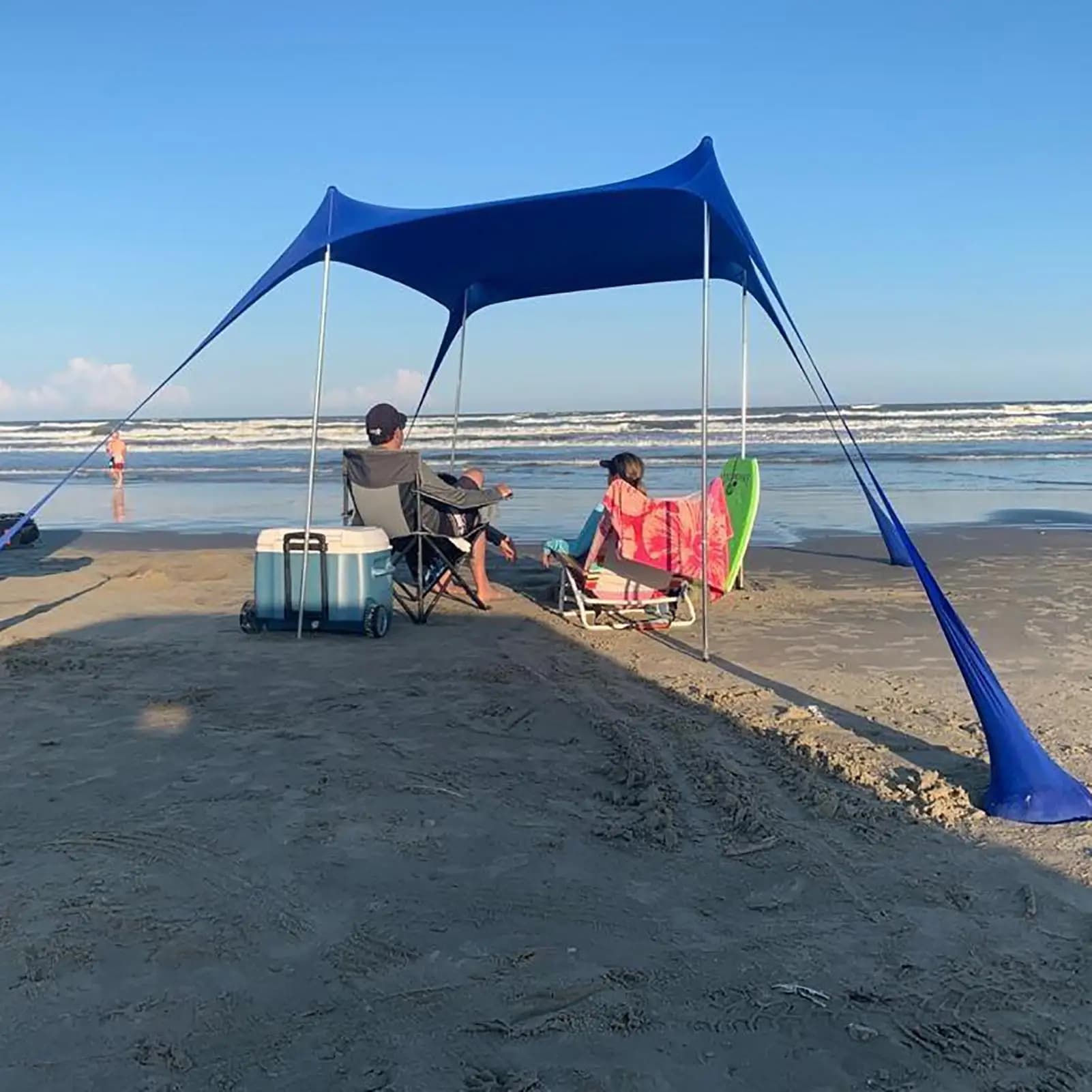 1.6m Beach Canopy Tent Pole Aluminium Alloy Stand Shelter Tarp Camping Poles Rods — image 5