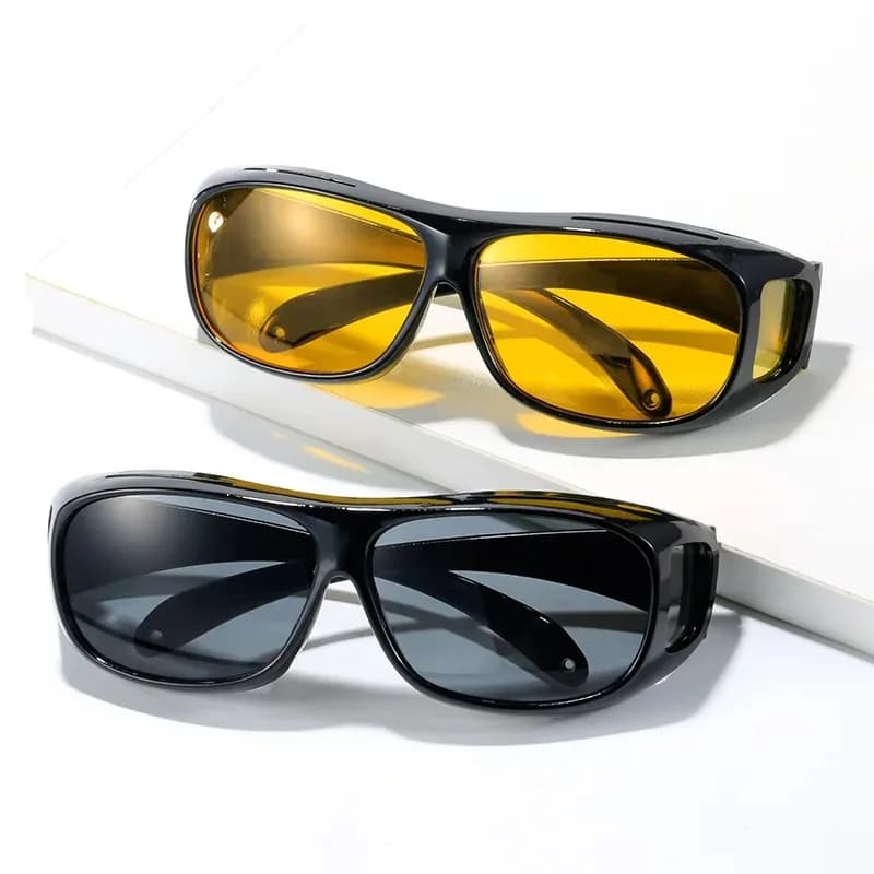 Night Vision Sunglasses Car Driving Glasses Driver Goggles UV Protection New New — image 5
