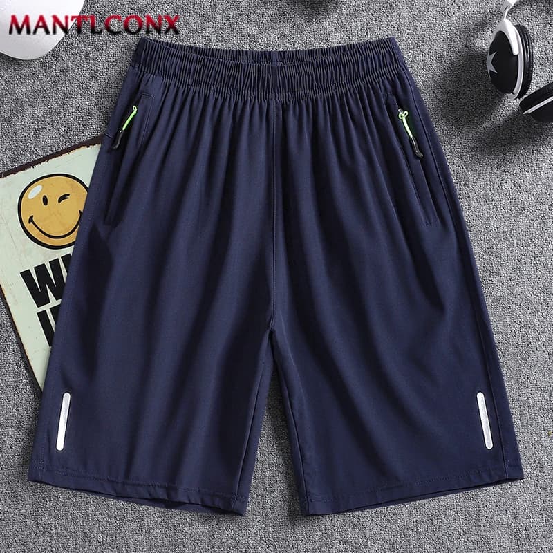 Men's Running Gym Shorts Training Sports Casual Summer Black Grey — image 7
