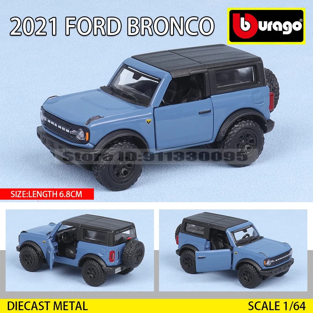 1:64 Die-Cast Car Model Collection Toy Bburago Golf 2017 2020 Gift for Boys Kids — image 20