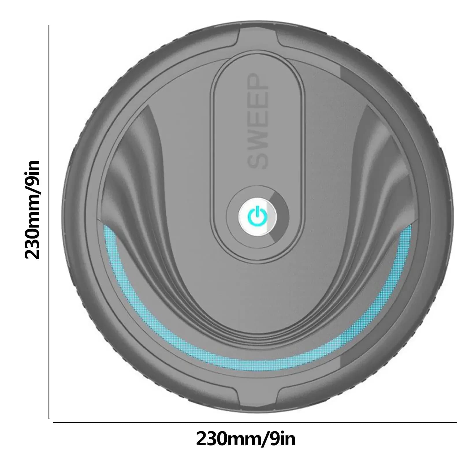 Mini Robot Vacuum Cleaner Automatic Smart Wireless Rechargeable Floor Sweeper — image 6