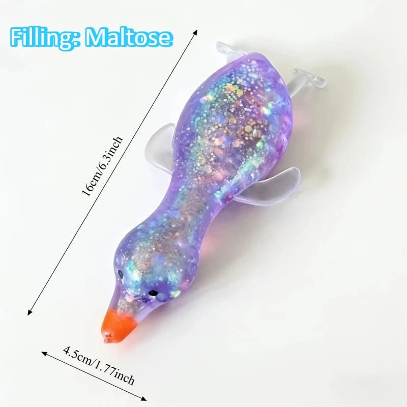 Squishy Anti-Stress Duck Fidget Toy Cute Goose Animal Squeeze Vent Toys — image 12