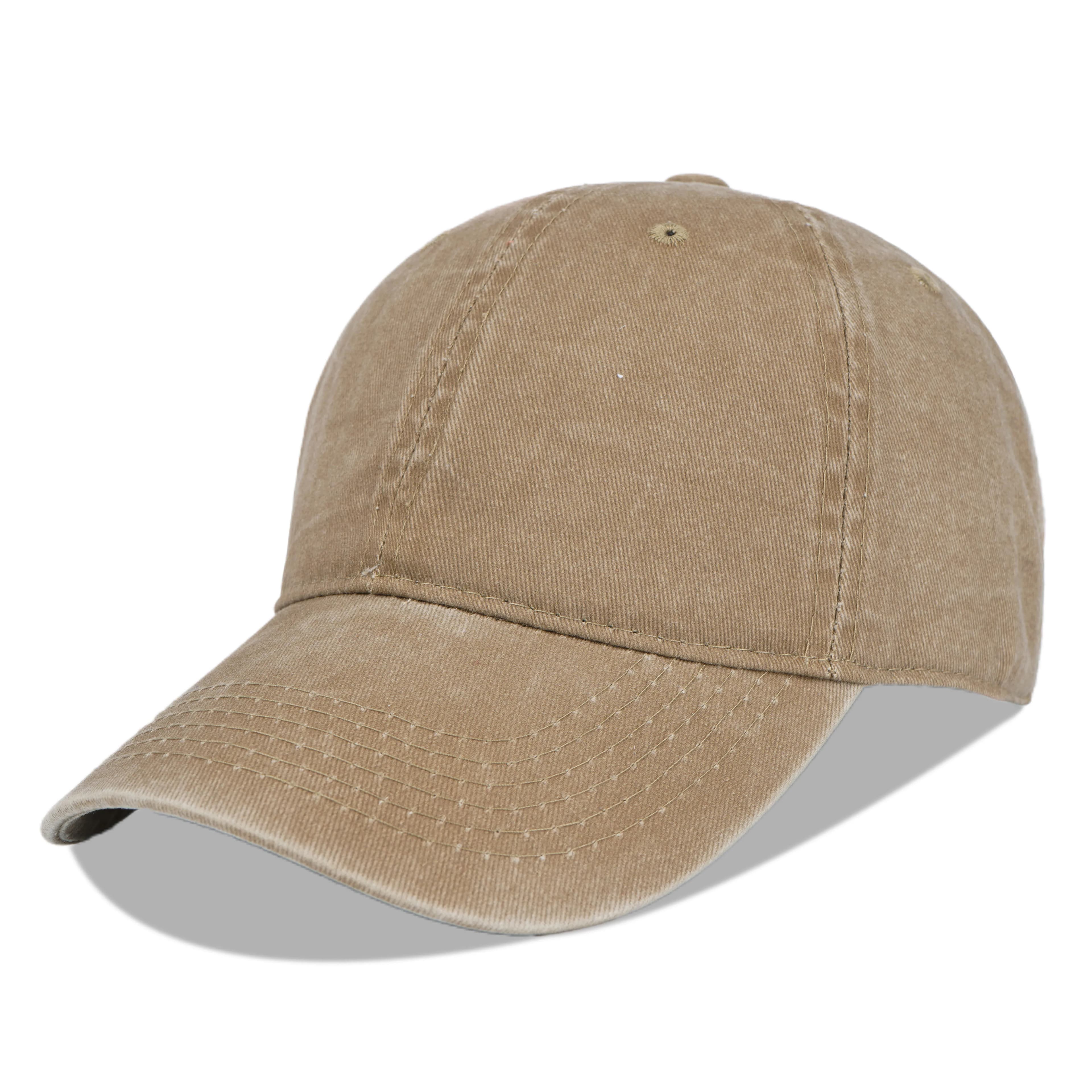 Baseball Cap 100% Cotton Unisex Adjustable Dad Hat Washed Denim New LANGZHEN Men — image 7