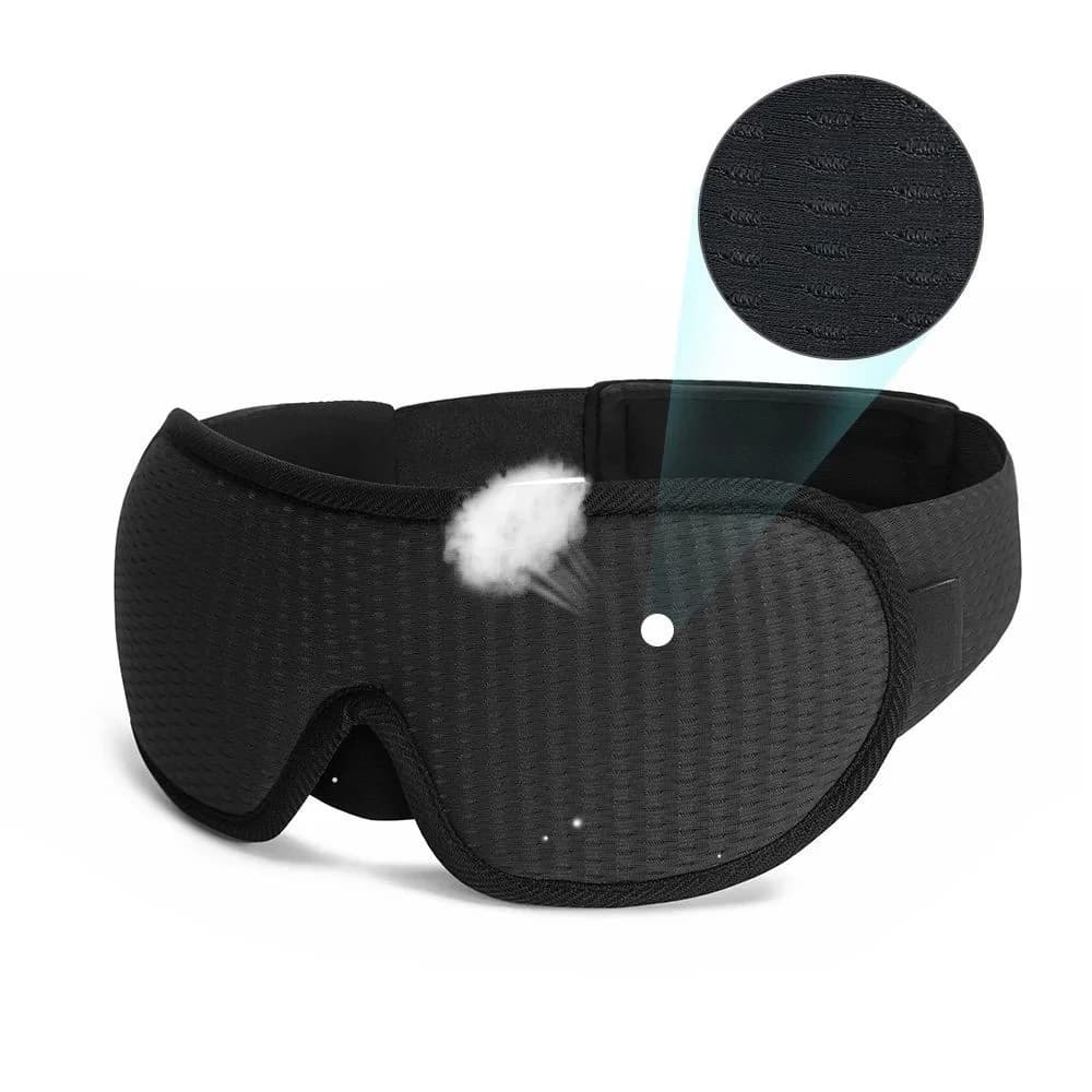 3D Sleep Mask Soft Breathable Travel Nap Eye Mask Men Women New suitable for and — image 8