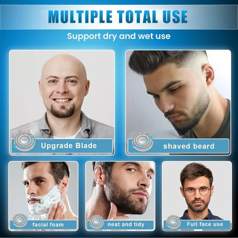 3 Pcs Replacement Shaver Heads Compatible with Philips Norelco Series 1000 2000 — image 4