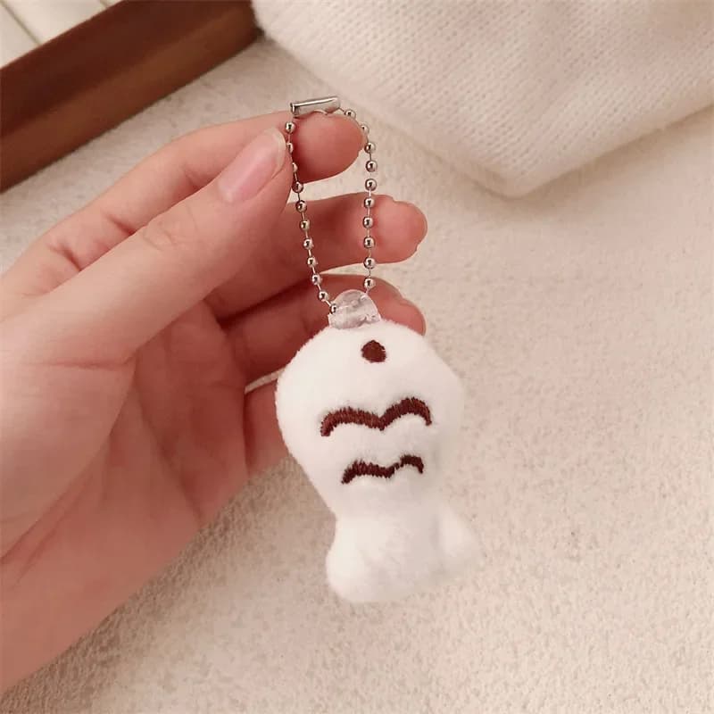 Cute Plush Penguin Keychain 8cm Stuffed Toy Key Ring Bag Charm Pendant 4 Colours — image 10