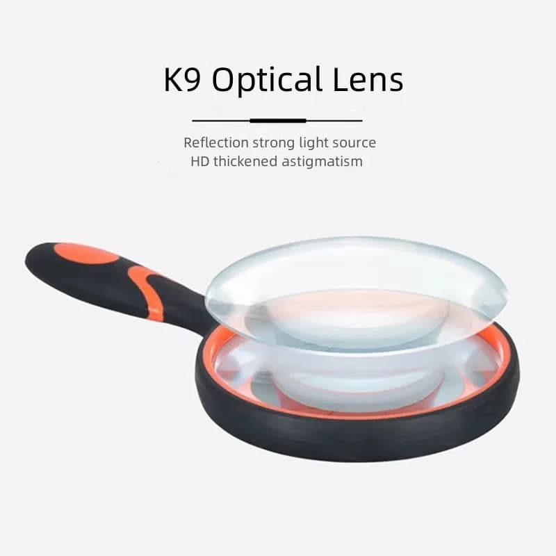 10X Magnifying Glass Handheld Reading Magnifier Seniors Kids New For Real Lens U — image 4