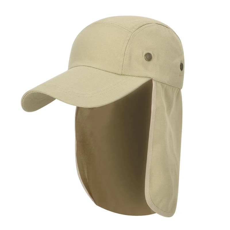 Fishing Hat Sun Protection Neck Flap Outdoor Hiking Cap Men Women Travel — image 9