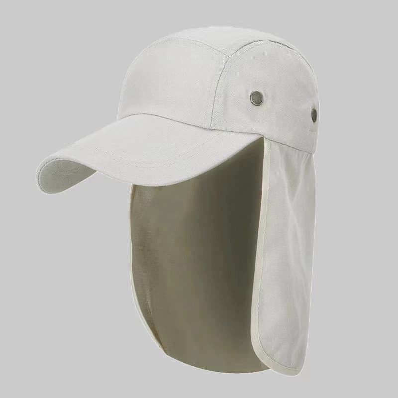 Fishing Hat Sun Protection Neck Flap Outdoor Hiking Cap Men Women Travel — image 7